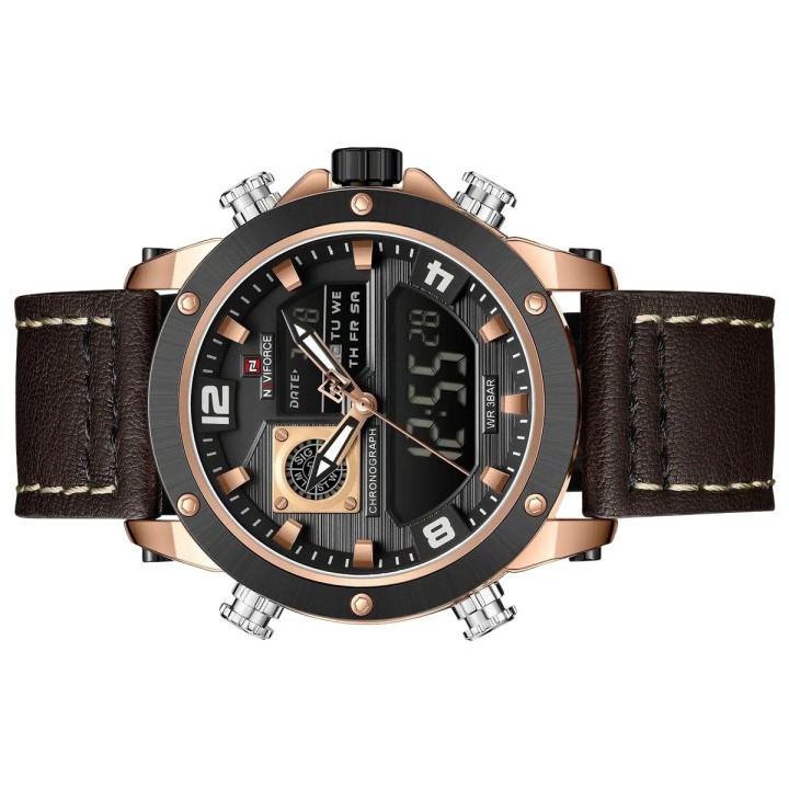 Reloj Naviforce Original Nf9236 Digital Hombre + Estuche