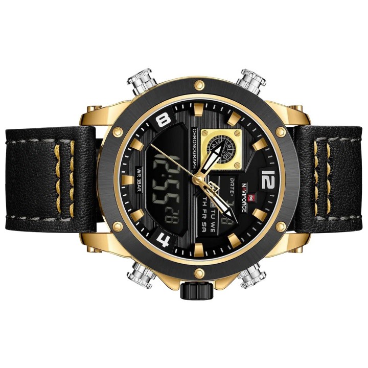 Reloj Naviforce Original Nf9236 Digital Hombre + Estuche