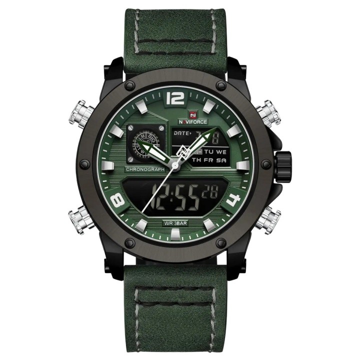 Reloj Naviforce Original Nf9236 Digital Hombre + Estuche