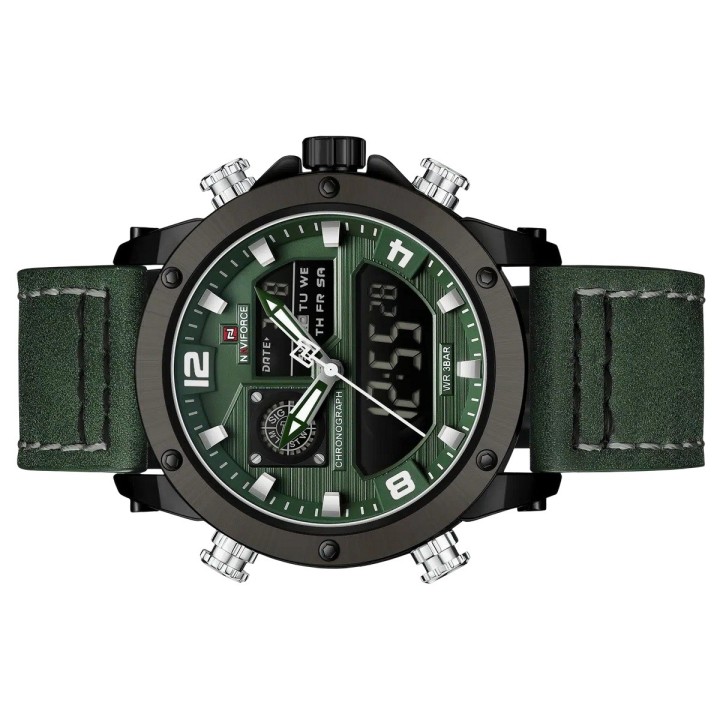 Reloj Naviforce Original Nf9236 Digital Hombre + Estuche