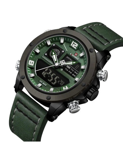 Reloj Naviforce Original Nf9236 Digital Hombre + Estuche