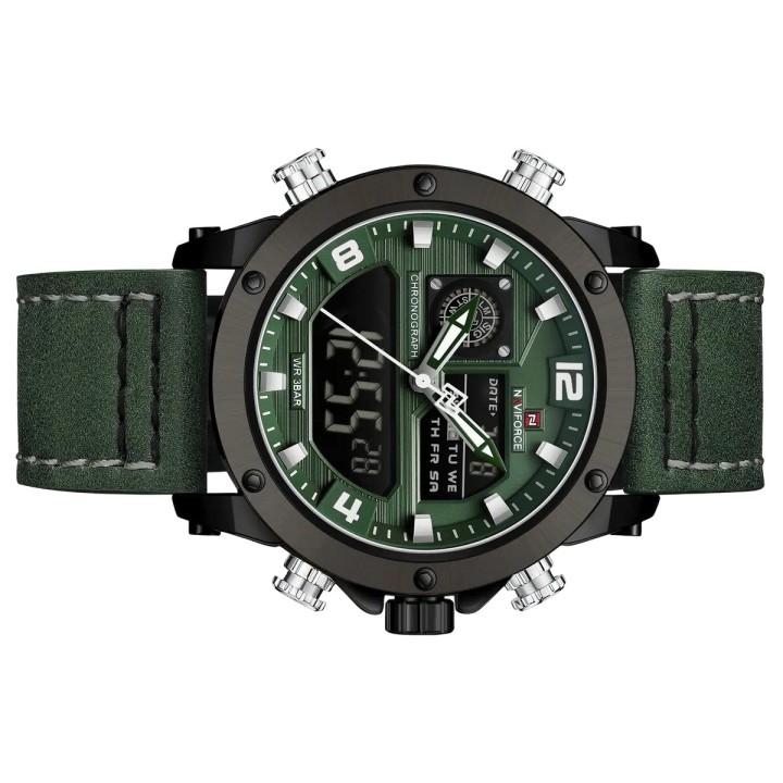Reloj Naviforce Original Nf9236 Digital Hombre + Estuche