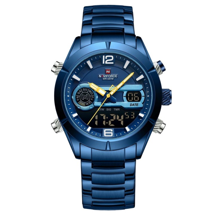 Reloj Naviforce Original Nf9232 Digital Hombre + Estuche