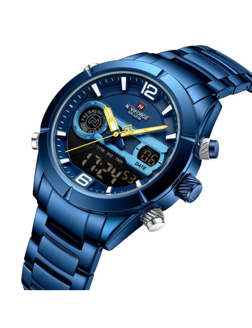 Reloj Naviforce Original Nf9232 Digital Hombre + Estuche