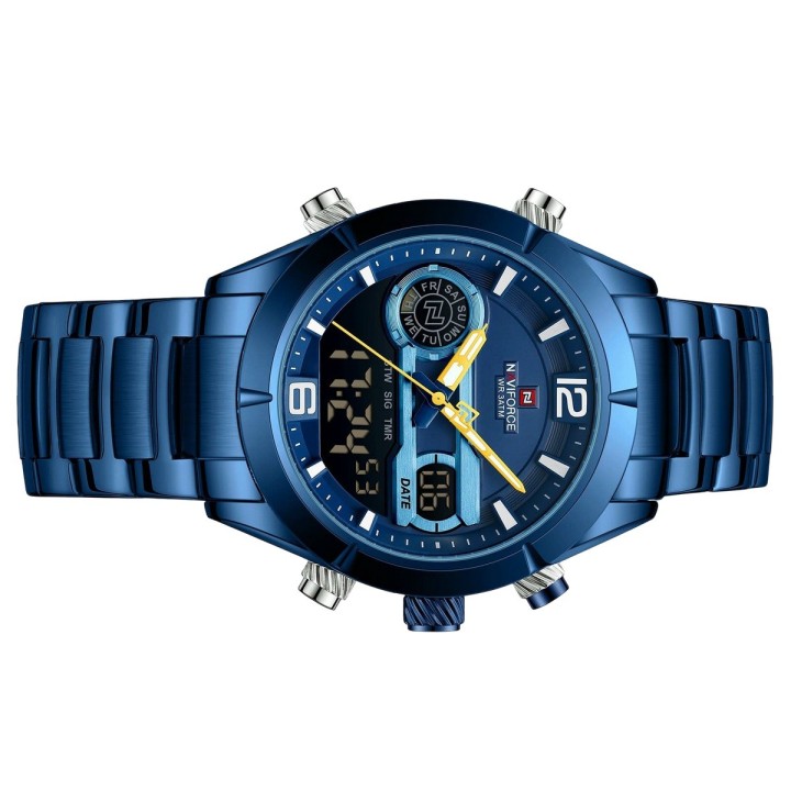 Reloj Naviforce Original Nf9232 Digital Hombre + Estuche