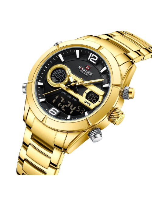 Reloj Naviforce Original Nf9232 Digital Hombre + Estuche