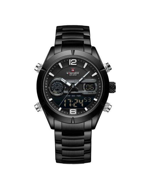 Reloj Naviforce Original Nf9232 Digital Hombre + Estuche