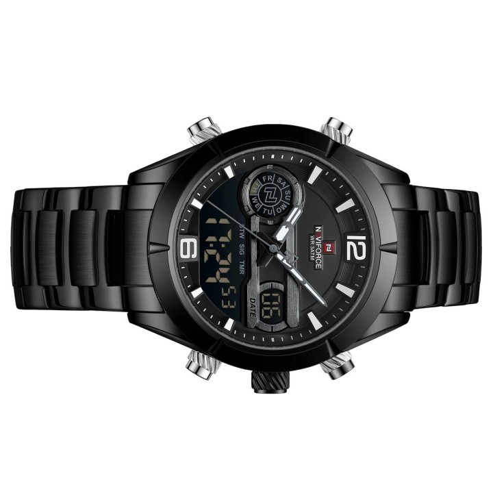 Reloj Naviforce Original Nf9232 Digital Hombre + Estuche