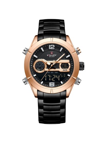 Reloj Naviforce Original Nf9232 Digital Hombre + Estuche