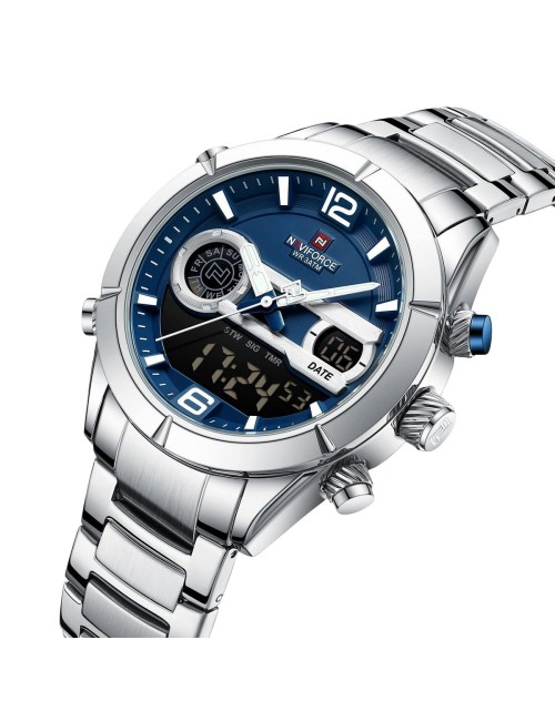 Reloj Naviforce Original Nf9232 Digital Hombre + Estuche