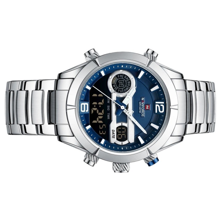 Reloj Naviforce Original Nf9232 Digital Hombre + Estuche