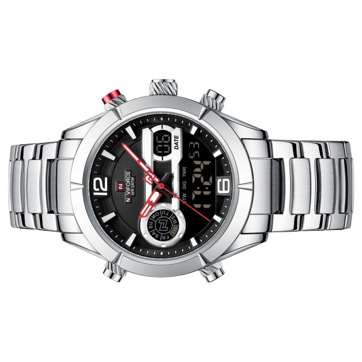 Reloj Naviforce Original Nf9232 Digital Hombre + Estuche
