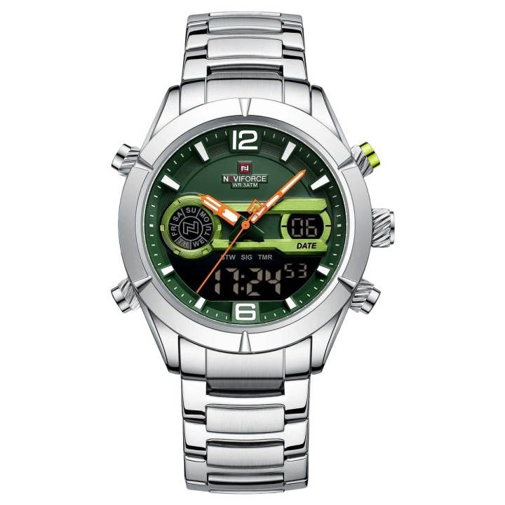 Reloj Naviforce Original Nf9232 Digital Hombre + Estuche