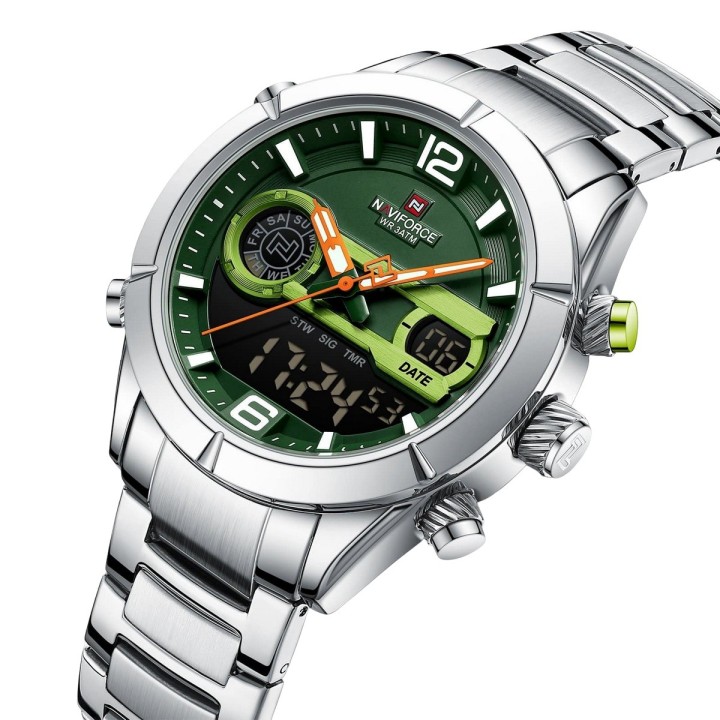 Reloj Naviforce Original Nf9232 Digital Hombre + Estuche