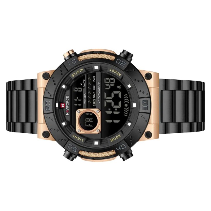 Reloj Naviforce Original Nf9241 Digital Hombre + Estuche