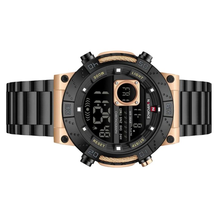 Reloj Naviforce Original Nf9241 Digital Hombre + Estuche