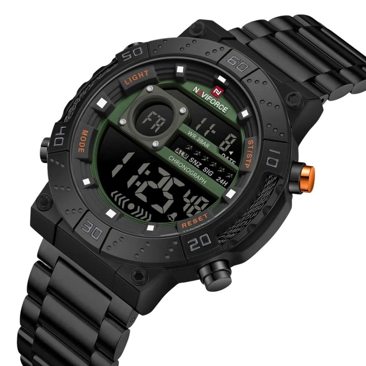 Reloj Naviforce Original Nf9241 Digital Hombre + Estuche