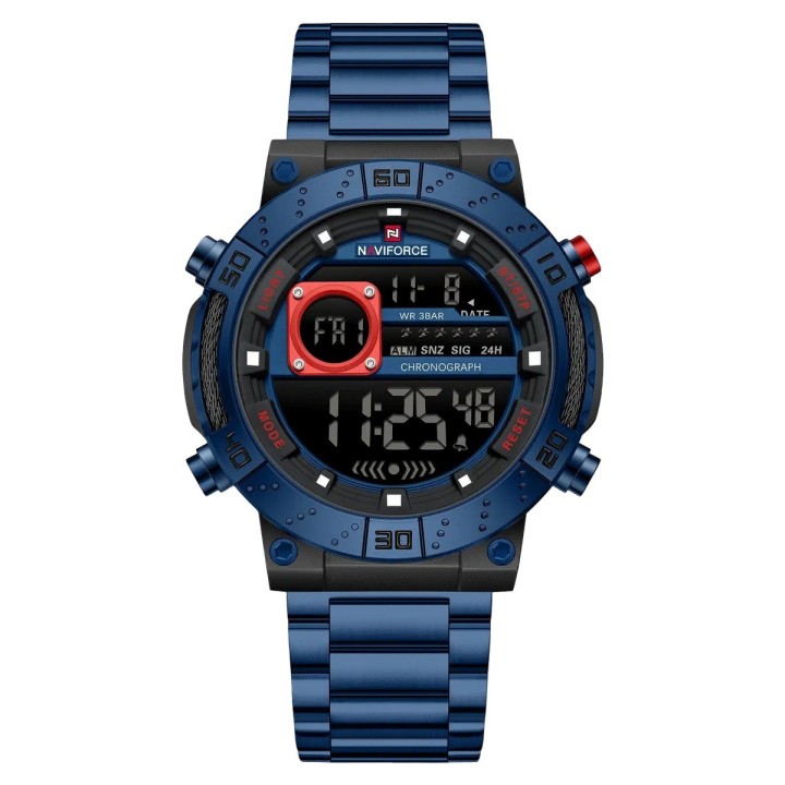 Reloj Naviforce Original Nf9241 Digital Hombre + Estuche