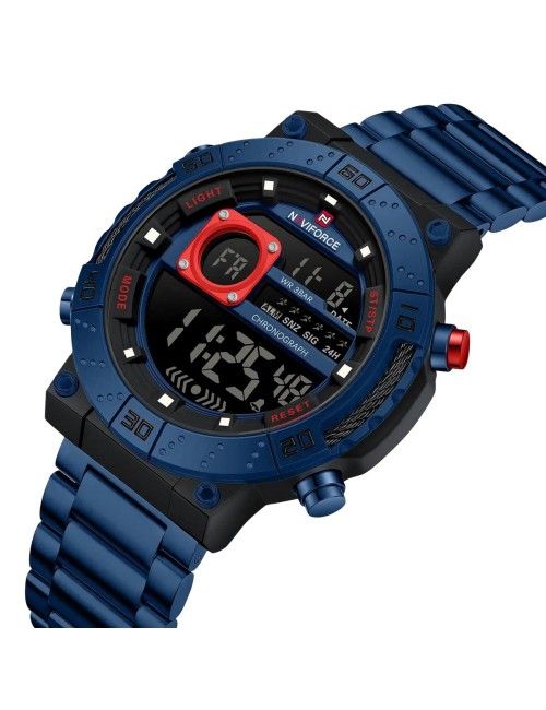Reloj Naviforce Original Nf9241 Digital Hombre + Estuche