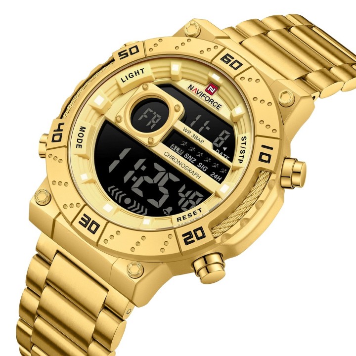 Reloj Naviforce Original Nf9241 Digital Hombre + Estuche