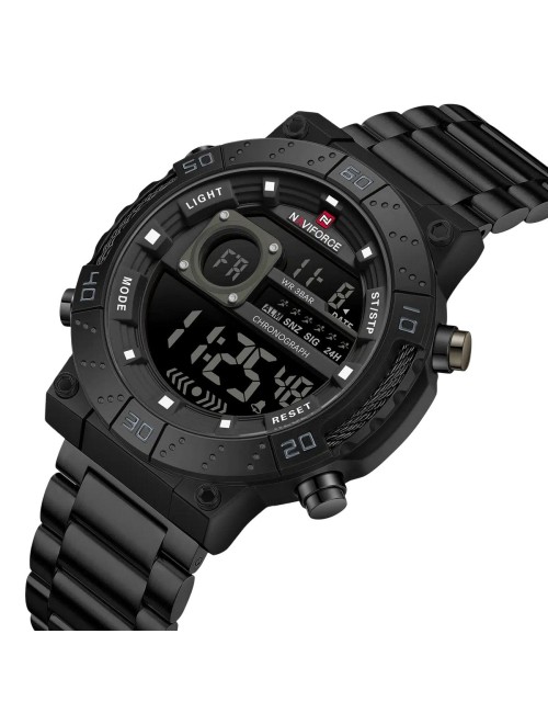 Reloj Naviforce Original Nf9241 Digital Hombre + Estuche