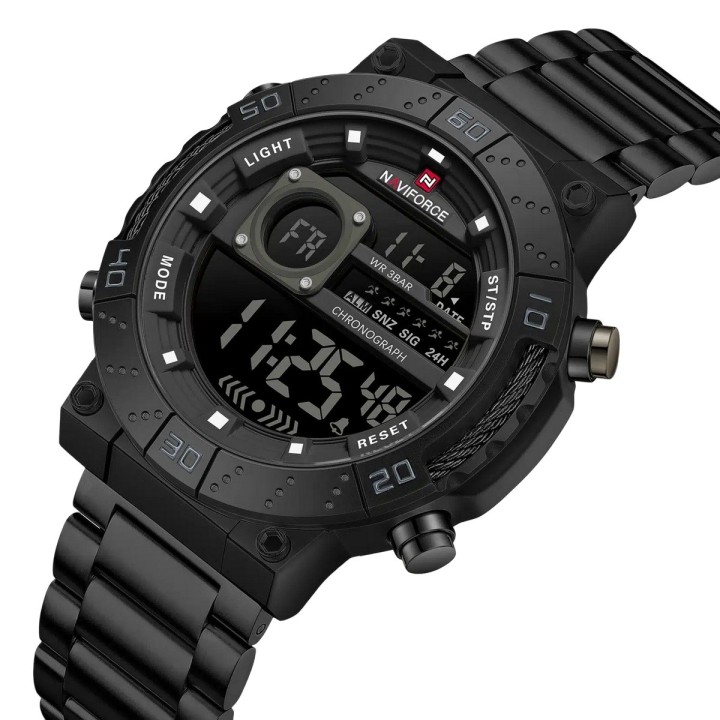 Reloj Naviforce Original Nf9241 Digital Hombre + Estuche