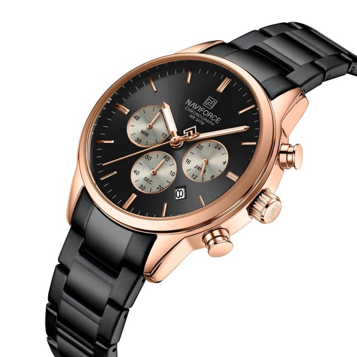 Reloj Naviforce Original Nf8076 Analogo Hombre + Estuche