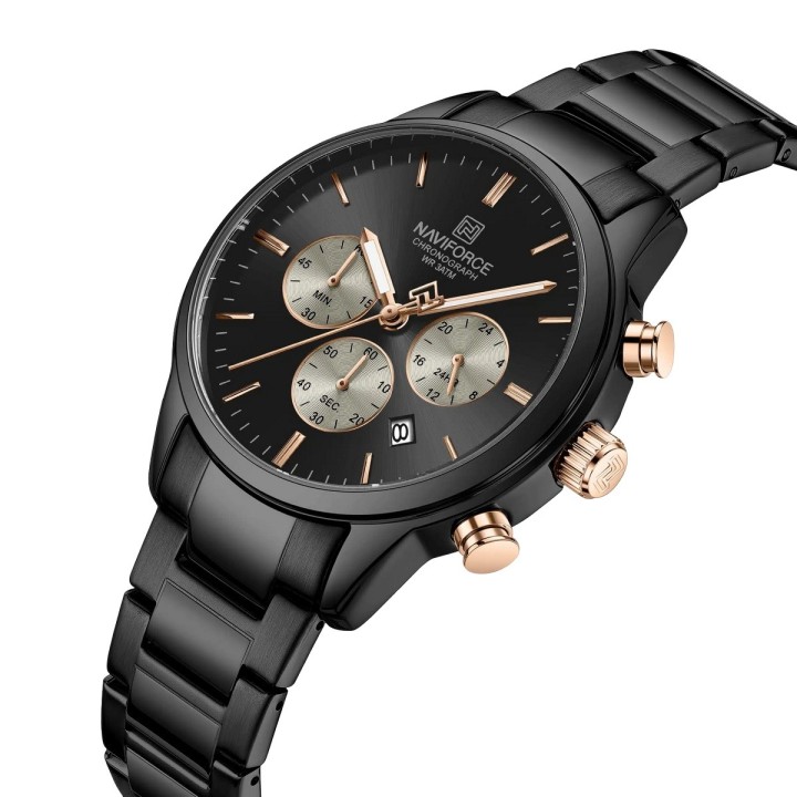 Reloj Naviforce Original Nf8076 Analogo Hombre + Estuche
