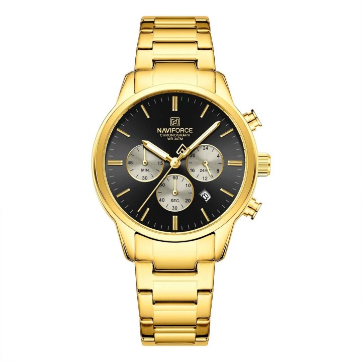 Reloj Naviforce Original Nf8076 Analogo Hombre + Estuche