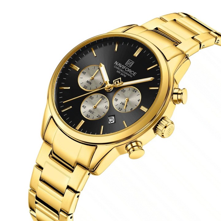 Reloj Naviforce Original Nf8076 Analogo Hombre + Estuche