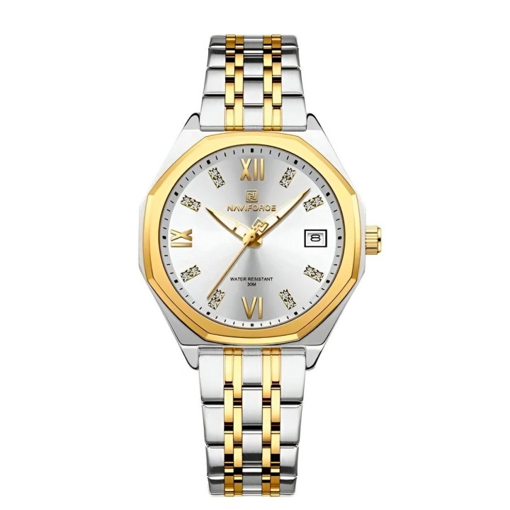 Reloj Naviforce Original Nf5052 Analogo Mujer + Estuche