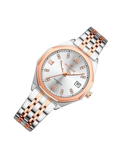 Reloj Naviforce Original Nf5052 Analogo Mujer + Estuche