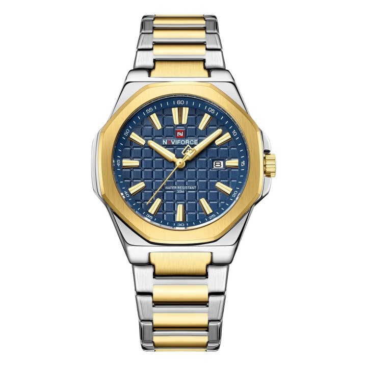 Reloj Naviforce Original Nf9258 Analogo Hombre + Estuche
