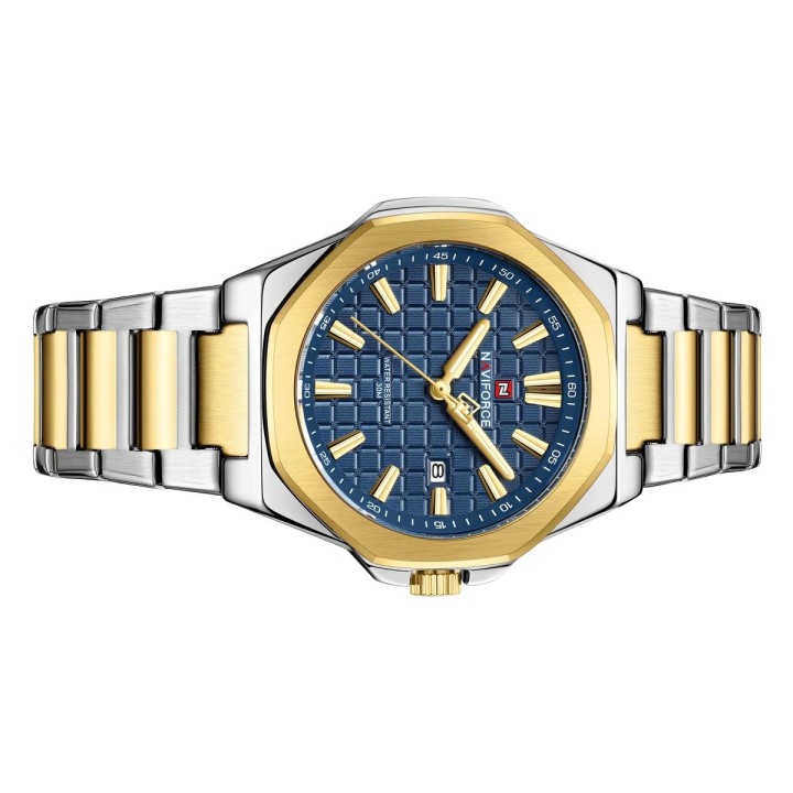 Reloj Naviforce Original Nf9258 Analogo Hombre + Estuche