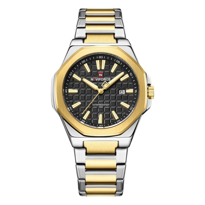 Reloj Naviforce Original Nf9258 Analogo Hombre + Estuche