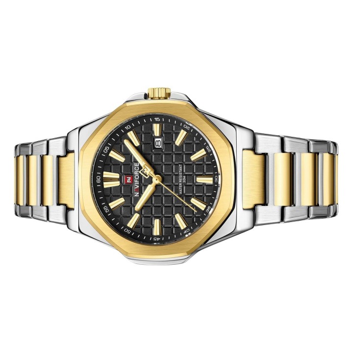 Reloj Naviforce Original Nf9258 Analogo Hombre + Estuche