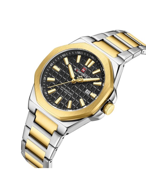 Reloj Naviforce Original Nf9258 Analogo Hombre + Estuche