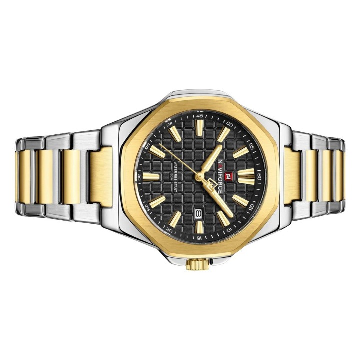 Reloj Naviforce Original Nf9258 Analogo Hombre + Estuche