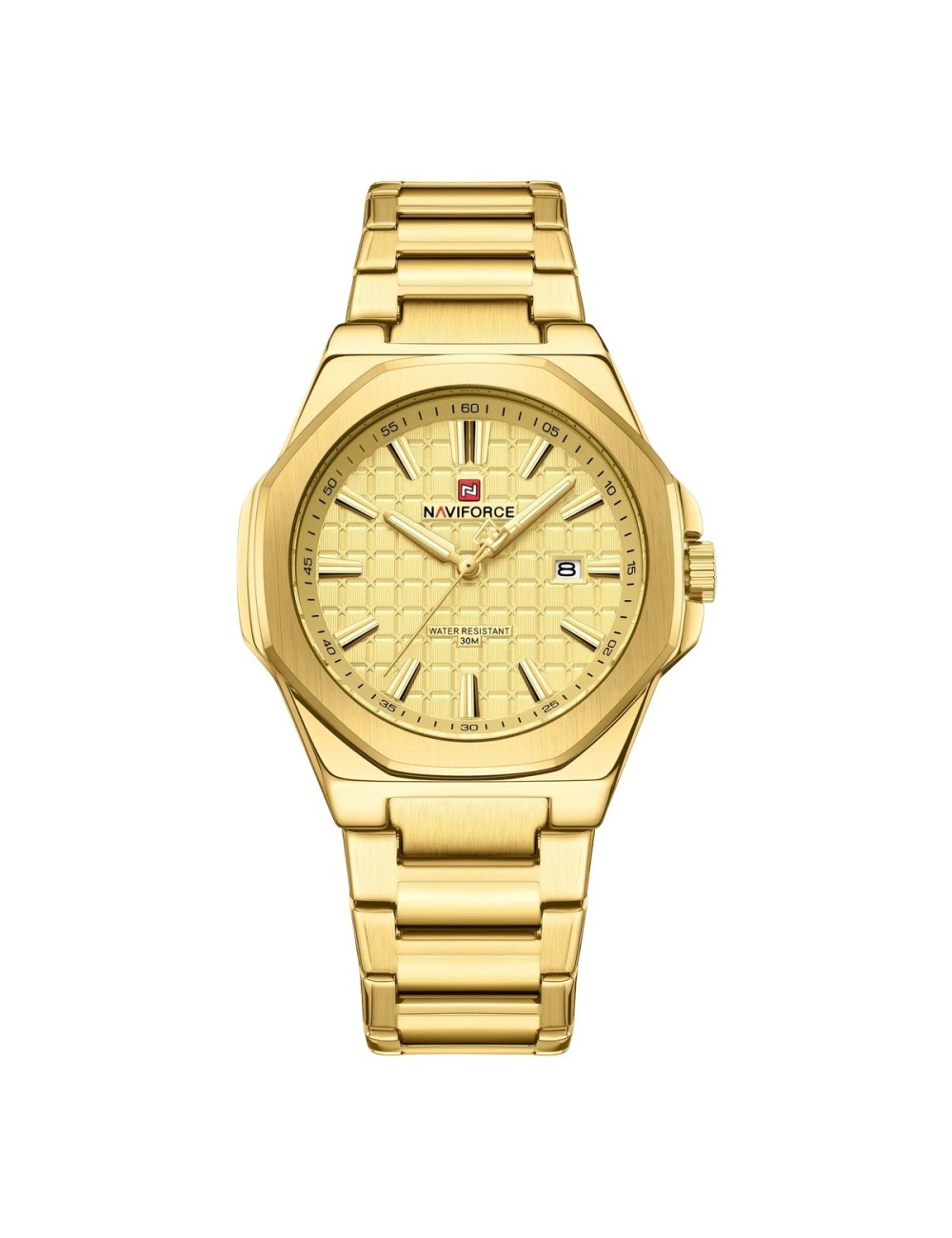 Reloj Naviforce Original Nf9258 Analogo Hombre + Estuche
