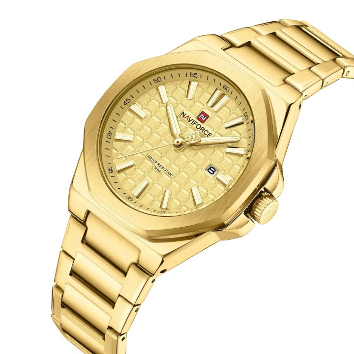Reloj Naviforce Original Nf9258 Analogo Hombre + Estuche