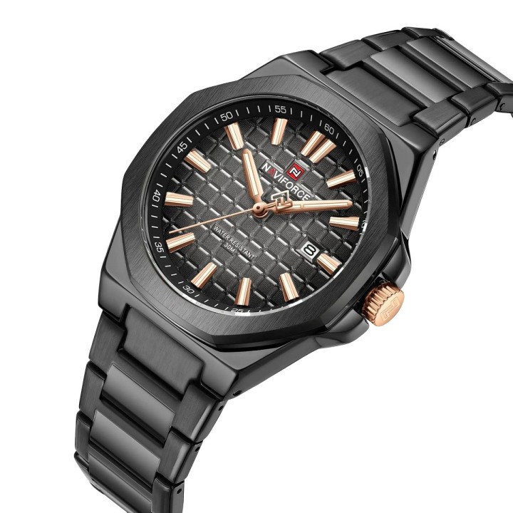 Reloj Naviforce Original Nf9258 Analogo Hombre + Estuche