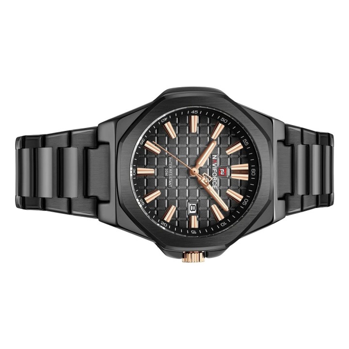 Reloj Naviforce Original Nf9258 Analogo Hombre + Estuche
