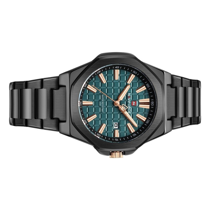 Reloj Naviforce Original Nf9258 Analogo Hombre + Estuche