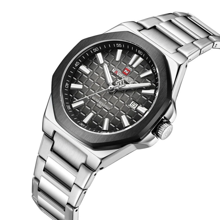 Reloj Naviforce Original Nf9258 Analogo Hombre + Estuche