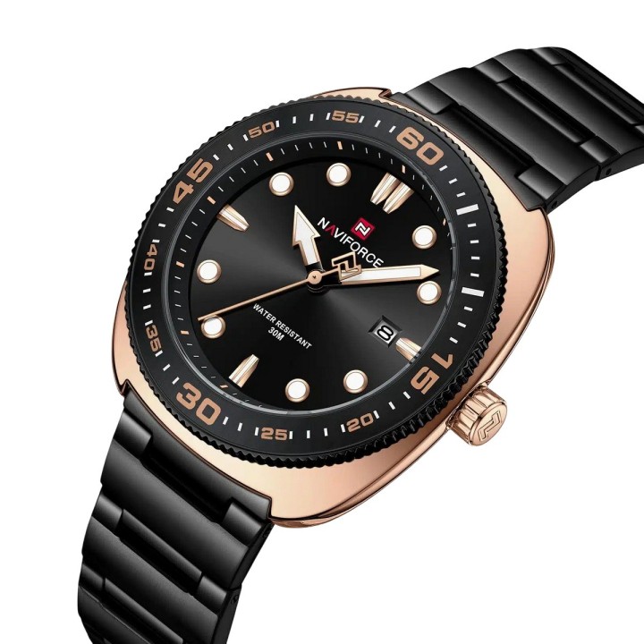 Reloj Naviforce Original Nf9250 Analogo Hombre + Estuche