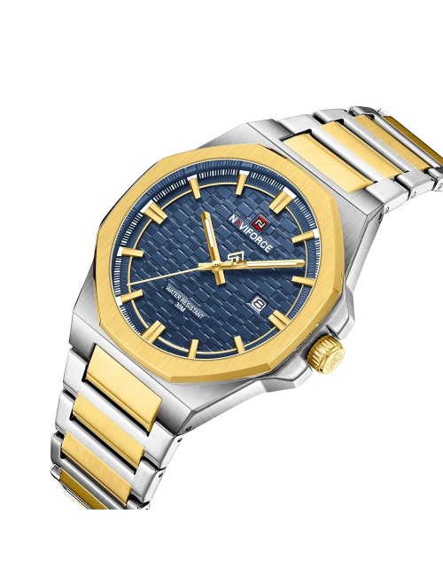 Reloj Naviforce Original Nf9245 Analogo Hombre + Estuche