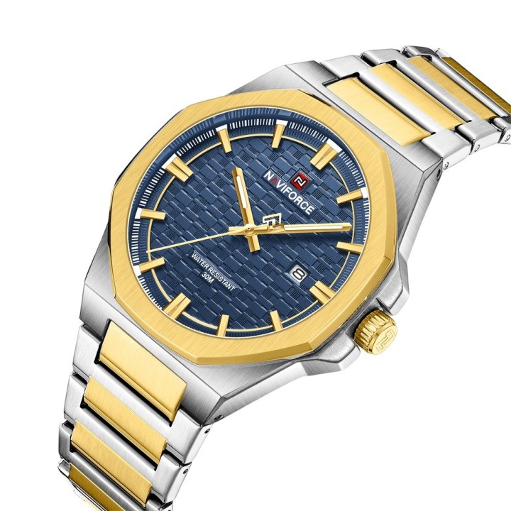 Reloj Naviforce Original Nf9245 Analogo Hombre + Estuche
