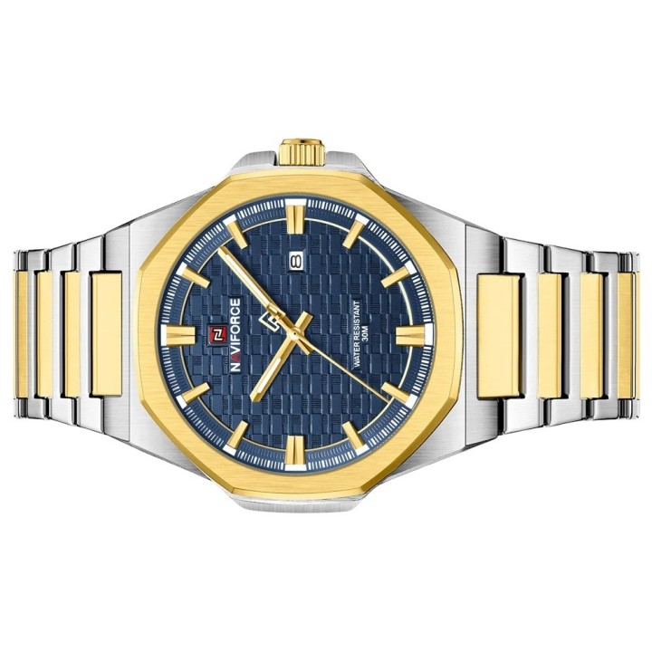 Reloj Naviforce Original Nf9245 Analogo Hombre + Estuche