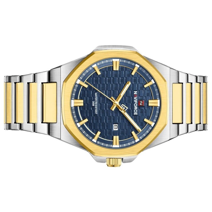 Reloj Naviforce Original Nf9245 Analogo Hombre + Estuche
