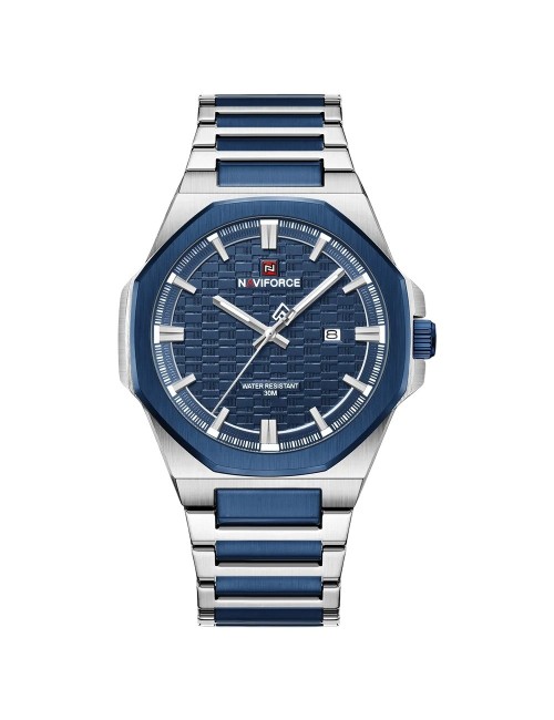 Reloj Naviforce Original Nf9245 Analogo Hombre + Estuche